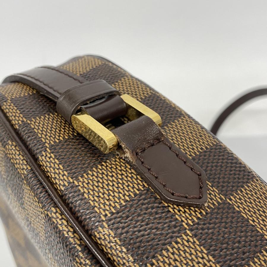 ★最終価格【6da0083】ルイヴィトン ショルダーバッグ ダミエ イパネマPM N51294 エベヌ【中古】レディース LOUIS VUITTON（ルイ・ヴィトン） 【6da0083】ルイヴィトン ショルダー