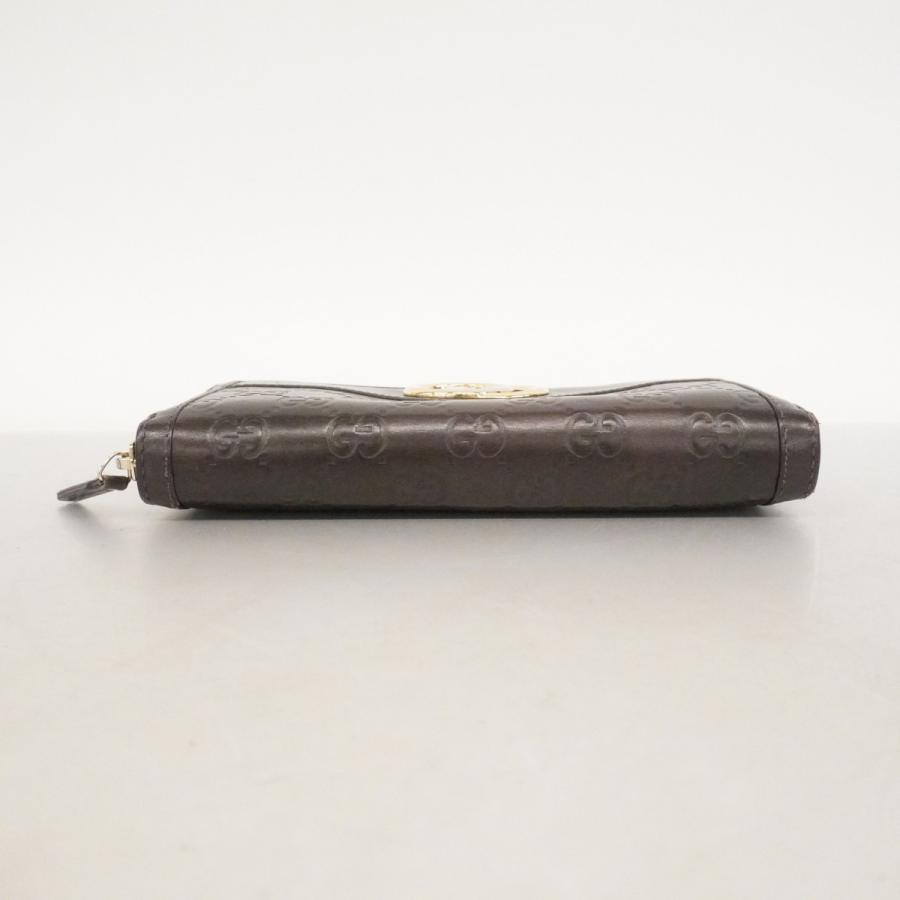 W*割様 GUCCI シマ 長財布 インターロッキング ダークブラウン GUCCI（グッチ） 【6da0154-k】グッチ 長財布 グッチシマ インター