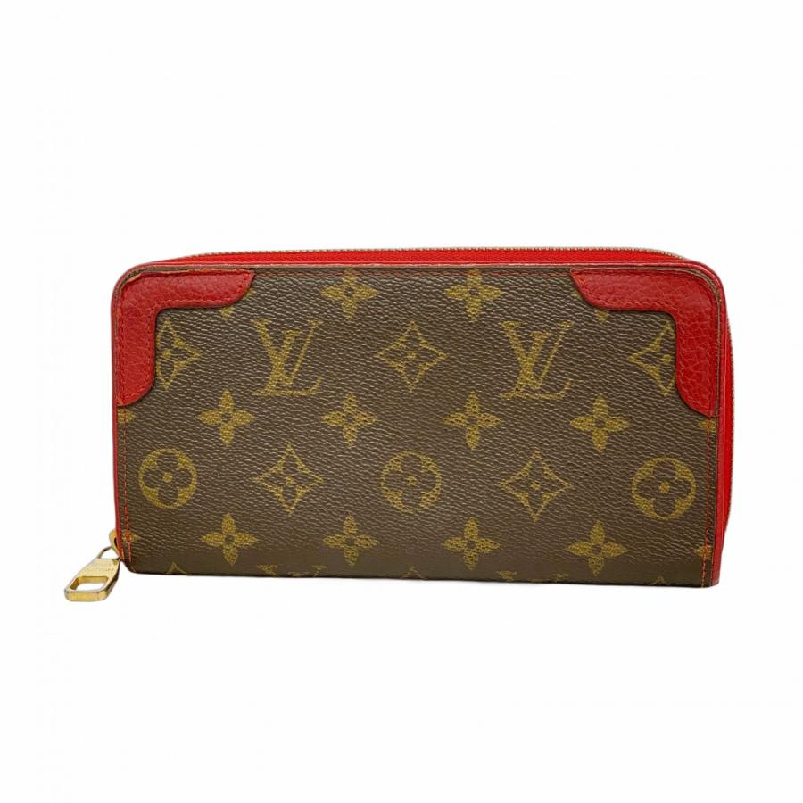★最終価格★SALE【6da0233-k】ルイヴィトン 長財布 モノグラム・レティーロ ジッピーウォレット M61854 スリーズ 【中古】レディース LOUIS VUITTON（ルイ・ヴィトン） 【6da0233-k】ルイヴィトン 長財布