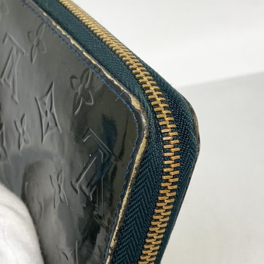 【6da0713】ルイヴィトン 長財布 ヴェルニ ジッピーウォレット M93722  ブルーニュイ【中古】レディース LOUIS VUITTON（ルイ・ヴィトン） 【6da0713】ルイヴィトン 長財布