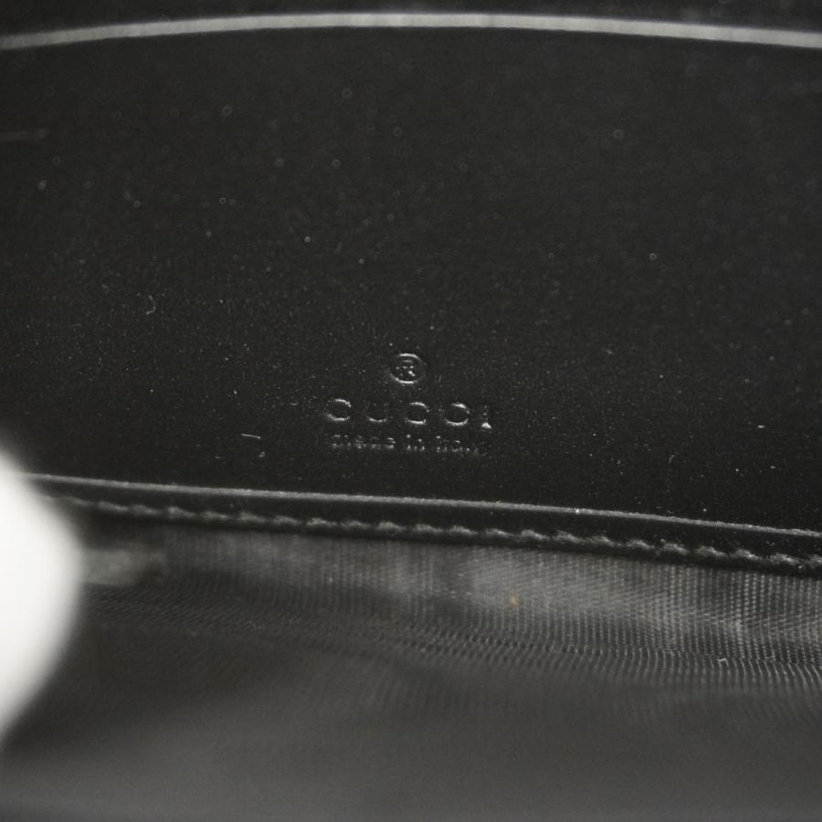 ★最終価格【6db1098-k】グッチ 長財布 グッチシマ 307987 レザー ブラック シルバー金具【中古】メンズ レディース ユニセックス GUCCI（グッチ） 【6db1098-k】グッチ 長財布 グッチシマ 307987