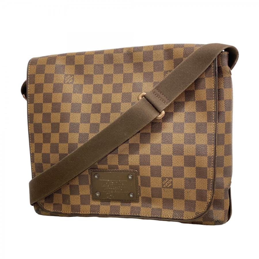 【6db1202】ルイヴィトン ショルダーバッグ ダミエ ブルックリンMM N51211 エベヌ【中古】レディース LOUIS VUITTON（ルイ・ヴィトン） 【6db1202】ルイヴィトン ショルダー