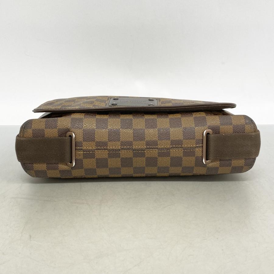 【6db1202】ルイヴィトン ショルダーバッグ ダミエ ブルックリンMM N51211 エベヌ【中古】レディース LOUIS VUITTON（ルイ・ヴィトン） 【6db1202】ルイヴィトン ショルダー