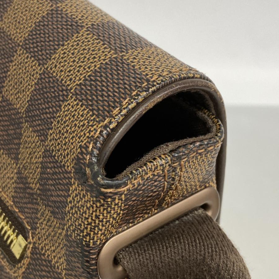 【6db1202】ルイヴィトン ショルダーバッグ ダミエ ブルックリンMM N51211 エベヌ【中古】レディース LOUIS VUITTON（ルイ・ヴィトン） 【6db1202】ルイヴィトン ショルダー