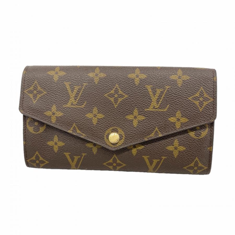 【6db1963】ルイヴィトン 長財布 モノグラム ポルトフォイユサラ M60531 ブラウン【中古】レディース LOUIS VUITTON（ルイ・ヴィトン） 【6db1963】ルイヴィトン 長財布