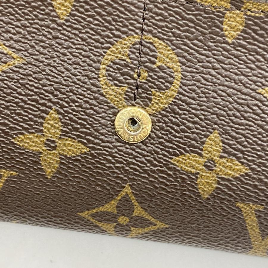 【6db1963】ルイヴィトン 長財布 モノグラム ポルトフォイユサラ M60531 ブラウン【中古】レディース LOUIS VUITTON（ルイ・ヴィトン） 【6db1963】ルイヴィトン 長財布