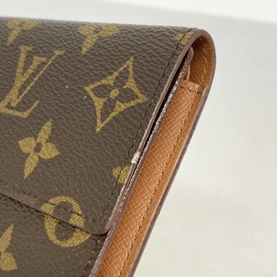 未使用ルイヴィトンモノグラムポルトトレゾールインターナショナル三つ折り 中古・古着通販】LOUIS VUITTON (ルイ ヴィトン) モノグラム ポルト