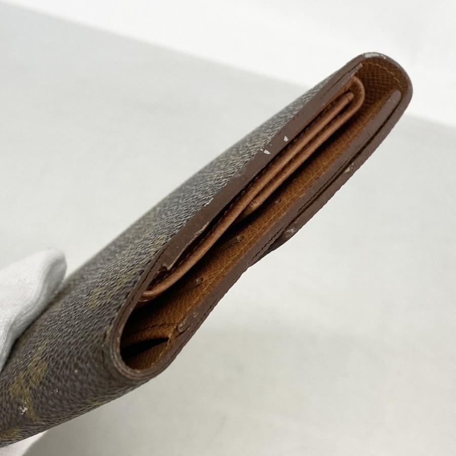 未使用ルイヴィトンモノグラムポルトトレゾールインターナショナル三つ折り 中古・古着通販】LOUIS VUITTON (ルイ ヴィトン) モノグラム ポルト