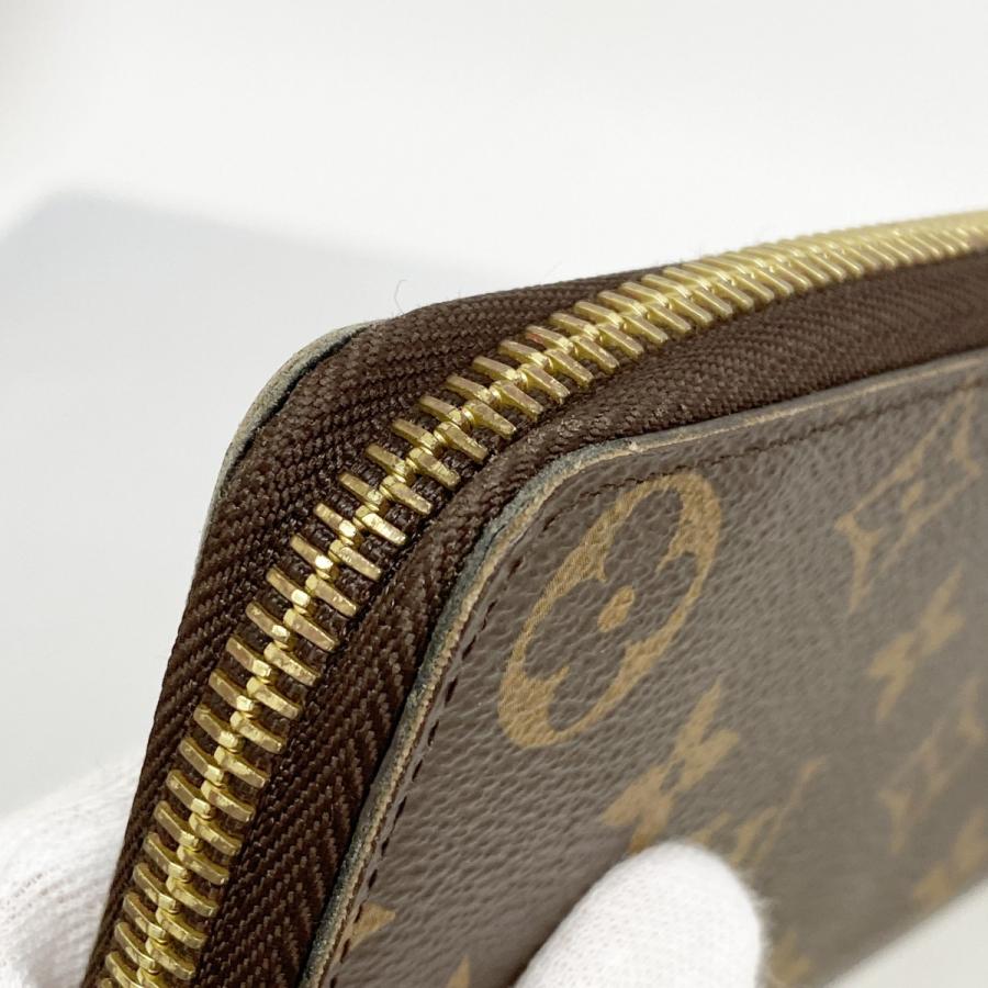 【6db2028】ルイヴィトン 長財布 モノグラム ポルトフォイユクレマンス M60742 フューシャ【中古】レディース LOUIS VUITTON - ☆最終価格【6db2028】ルイヴィトン 長財布