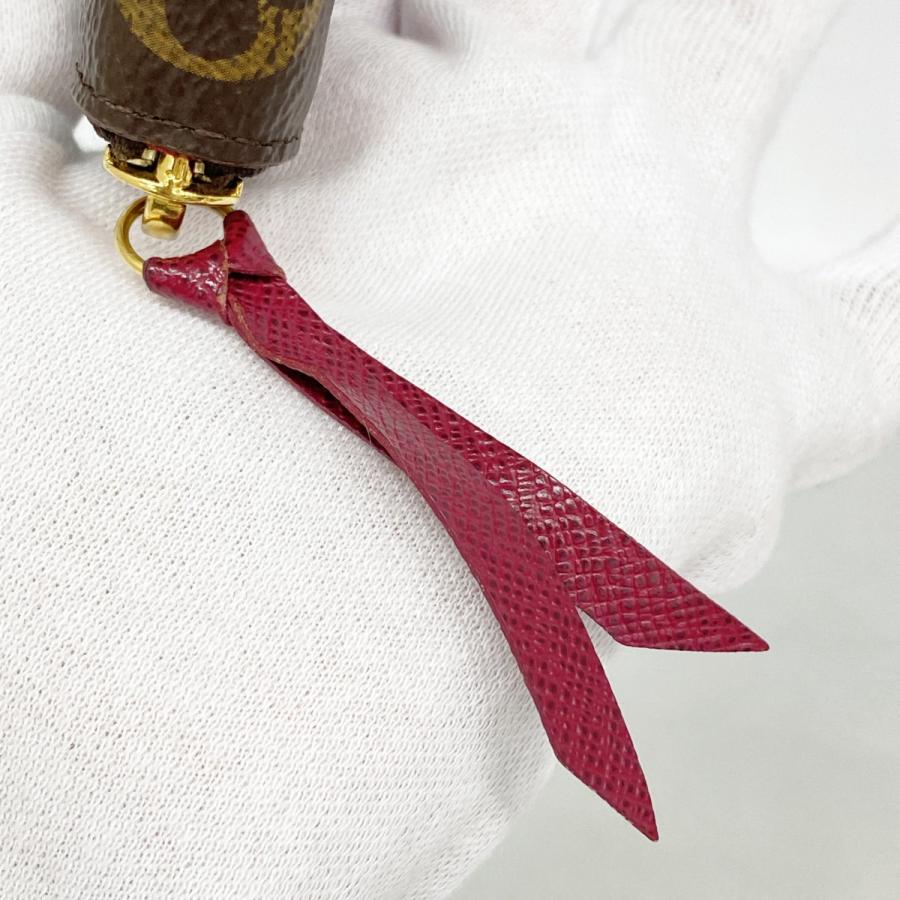 【6db2028】ルイヴィトン 長財布 モノグラム ポルトフォイユクレマンス M60742 フューシャ【中古】レディース LOUIS VUITTON - ☆最終価格【6db2028】ルイヴィトン 長財布