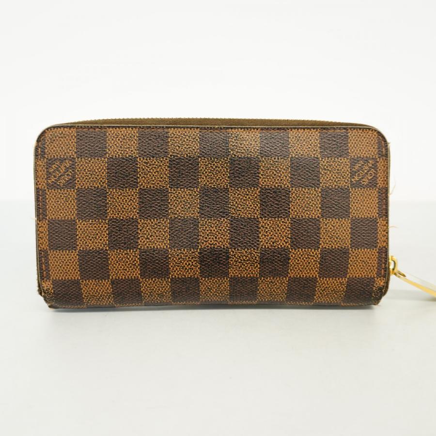 LOUIS VUITTON ルイ・ヴィトン/ジッピー・ウォレット/ダミエ/エベヌ/N60015/MI0*********/ABランク/19【中古】 最高級】ルイヴィトン ダミエ ジッピーウォレット N60015 長財布