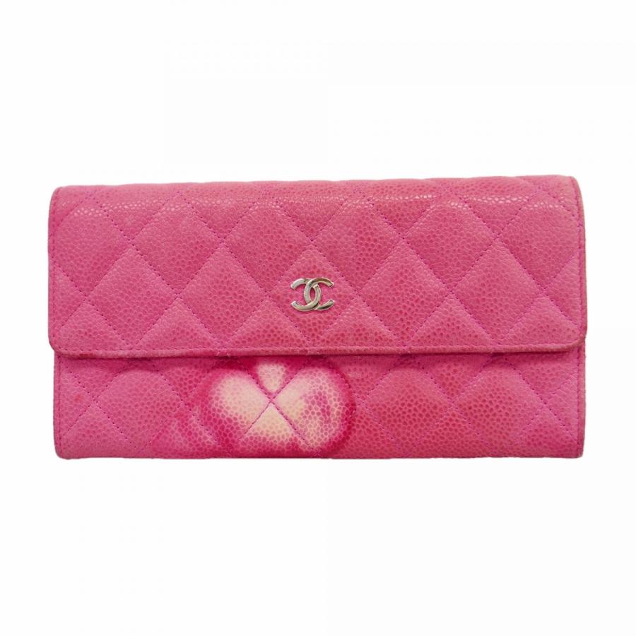 CHANEL（シャネル） 【6db2082】シャネル 長財布 マトラッセ キャビア 