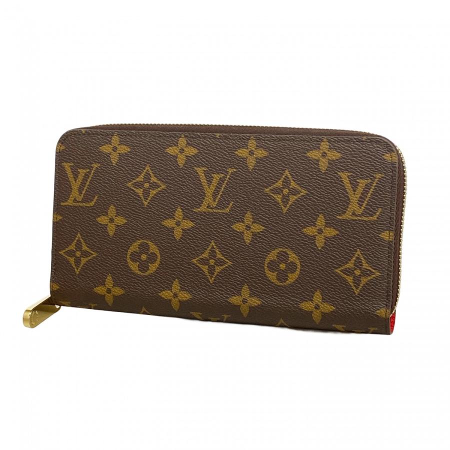 【6dc2285】ルイヴィトン 長財布 モノグラム ジッピーウォレット M41896 コクリコ【中古】レディース LOUIS VUITTON（ルイ・ヴィトン） ☆最終価格【6dc2285】ルイヴィトン