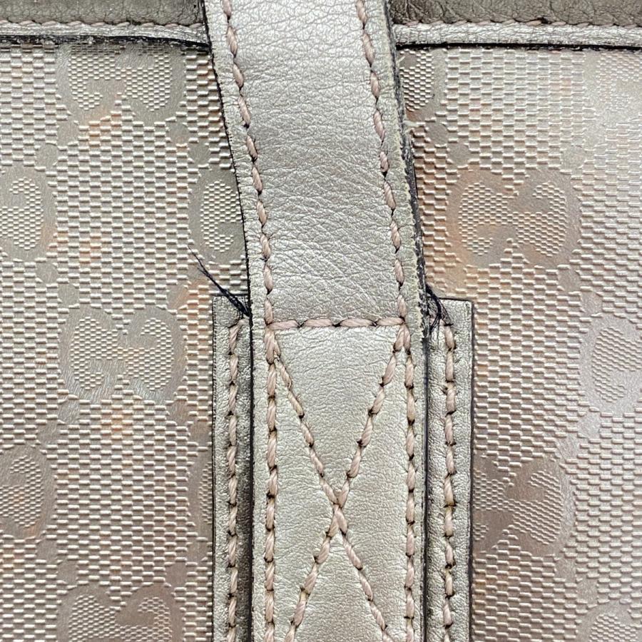 GUCCI グッチ GGインプリメ シルバー ショルダーバッグ トートバッグ GUCCI（グッチ） 【6dc2422】グッチ トートバッグ GGインプリメ 211137
