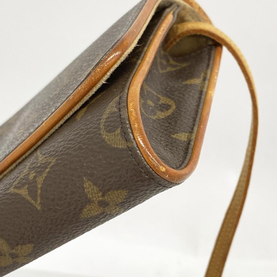 【6dc2653】ルイヴィトン ショルダーバッグ モノグラム ポシェットツインGM M51852 ブラウン【中古】レディース LOUIS VUITTON（ルイ・ヴィトン） 【6dc2653】ルイヴィトン ショルダー