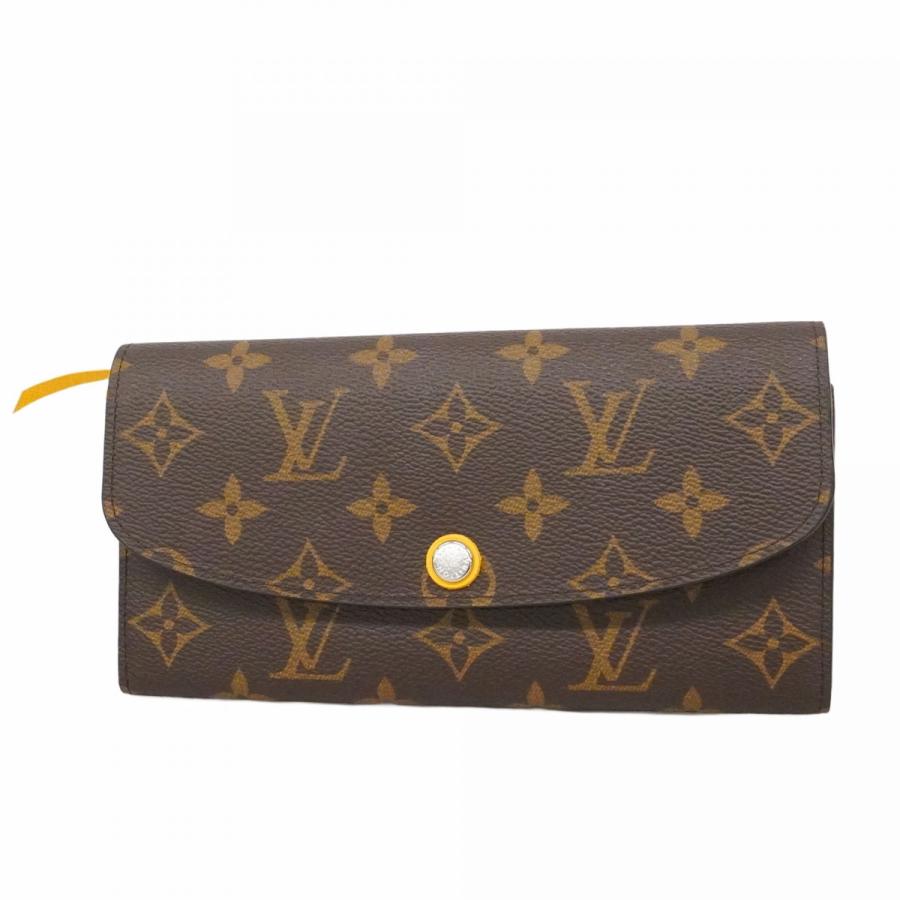【6dc2707】ルイヴィトン 長財布 モノグラム ポルトフォイユエミリー M82920 ジョーヌ【中古】レディース LOUIS VUITTON（ルイ・ヴィトン） ☆最終価格【6dc2707】ルイヴィトン