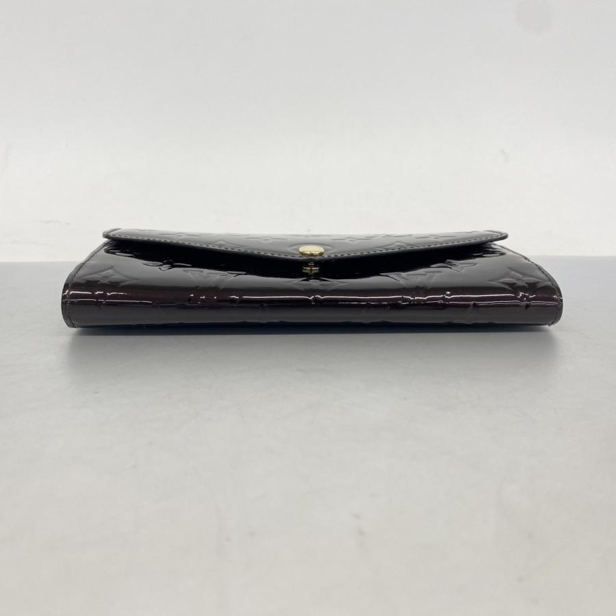 【6dc2717-k】ルイヴィトン 長財布 ヴェルニ ポルトフォイユサラ M90152 アマラント【中古】レディース LOUIS VUITTON（ルイ・ヴィトン） 【6dc2717-k】ルイヴィトン 長財布