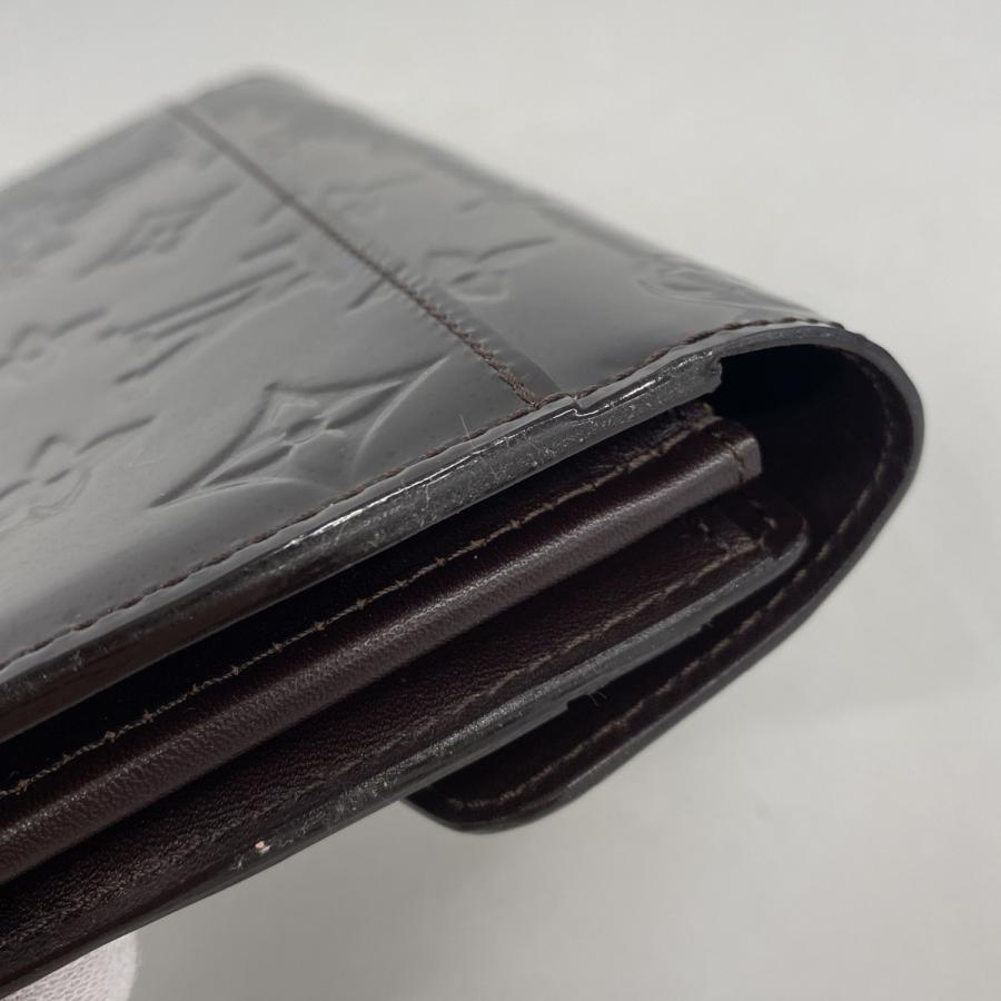 【6dc2717-k】ルイヴィトン 長財布 ヴェルニ ポルトフォイユサラ M90152 アマラント【中古】レディース LOUIS VUITTON（ルイ・ヴィトン） 【6dc2717-k】ルイヴィトン 長財布