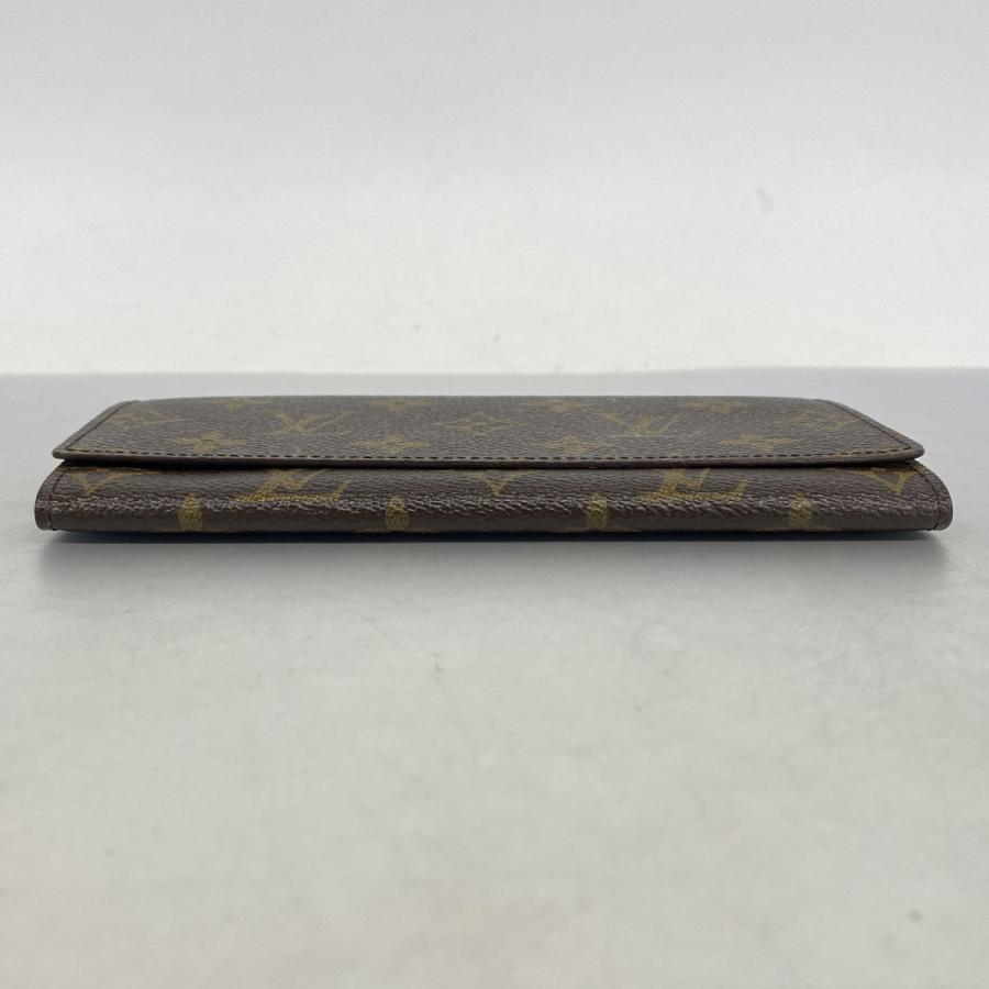 【6dc2719-k】ルイヴィトン 長財布 モノグラム ポルトカルトクレディ円 M61818 ブラウン【中古】レディース LOUIS VUITTON（ルイ・ヴィトン） 【6dc2719-k】ルイヴィトン 長財布