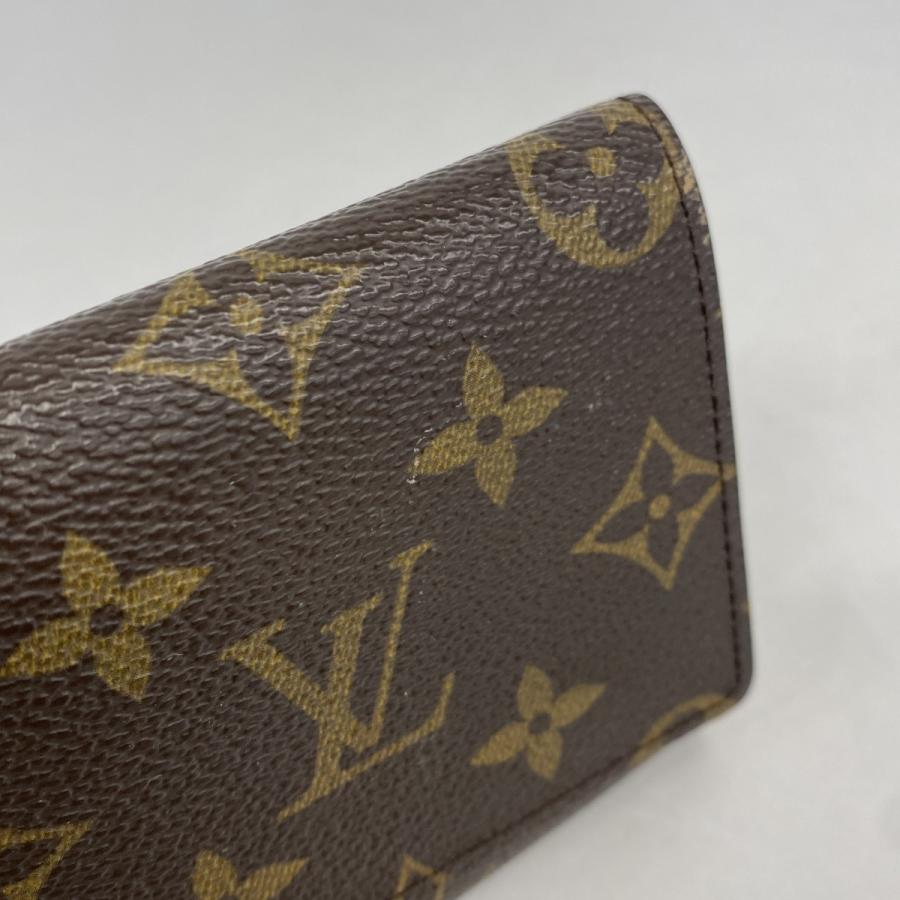 【6dc2719-k】ルイヴィトン 長財布 モノグラム ポルトカルトクレディ円 M61818 ブラウン【中古】レディース LOUIS VUITTON（ルイ・ヴィトン） 【6dc2719-k】ルイヴィトン 長財布