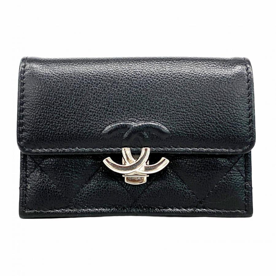 CHANEL（シャネル） 【6dc2799-h】シャネル 三つ折り財布 マトラッセ