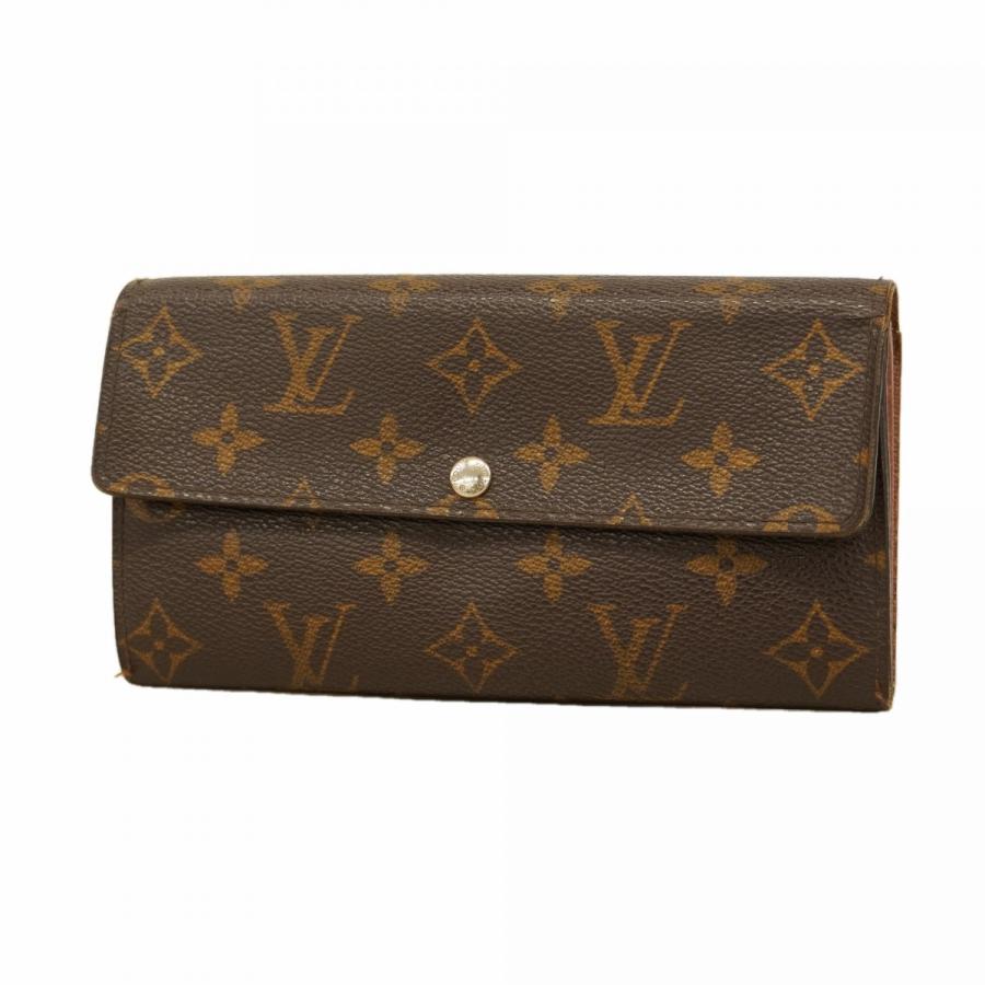 【6dc2819】ルイヴィトン 長財布 モノグラム ポルトフォイユサラ M61734 ブラウン【中古】レディース LOUIS VUITTON（ルイ・ヴィトン） ☆SALE【6dc2819】ルイヴィトン 長