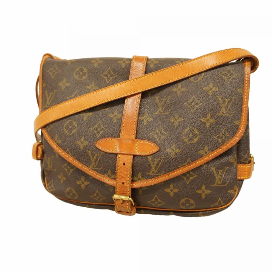 【6dc2822】ルイヴィトン ショルダーバッグ モノグラム ソミュール30 M42256 ブラウン【中古】レディース LOUIS VUITTON（ルイ・ヴィトン） ☆最終価格 【6dc2822】ルイヴィトン