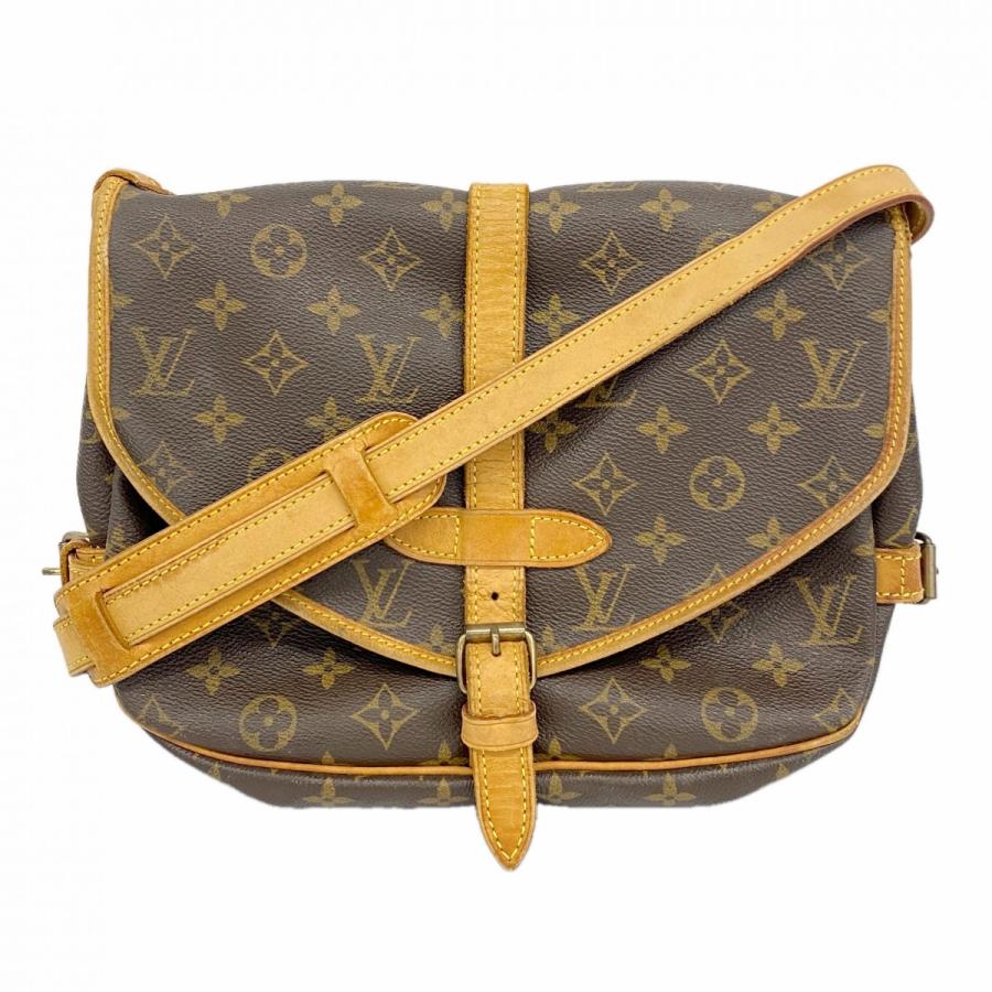 【6dc2877】ルイヴィトン ショルダーバッグ モノグラム ソミュール30 M42256 ブラウン【中古】レディース LOUIS VUITTON（ルイ・ヴィトン） ☆最終価格☆SALE 【6dc2877】ルイ