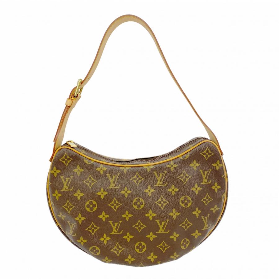 【6dc2878】ルイヴィトン ショルダーバッグ モノグラム クロワッサンMM M51512 ブラウン【中古】レディース LOUIS VUITTON（ルイ・ヴィトン） 【6dc2878】ルイヴィトン ショルダー