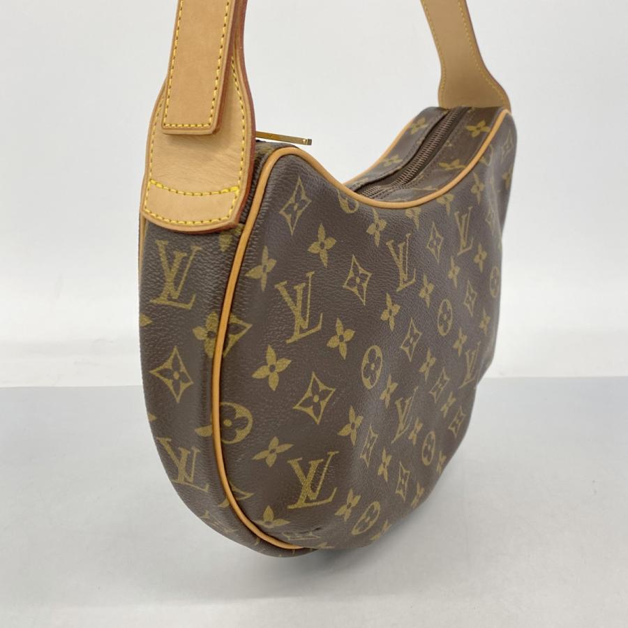 【6dc2878】ルイヴィトン ショルダーバッグ モノグラム クロワッサンMM M51512 ブラウン【中古】レディース LOUIS VUITTON（ルイ・ヴィトン） 【6dc2878】ルイヴィトン ショルダー