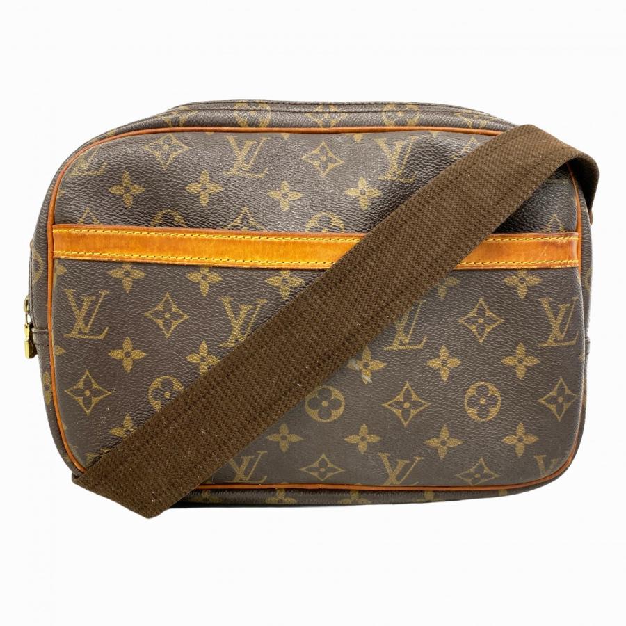 【6dc2903-h】ルイヴィトン ショルダーバッグ モノグラム リポーターPM M45254 ブラウン【中古】レディース LOUIS VUITTON（ルイ・ヴィトン） 【6dc2903-h】ルイヴィトン