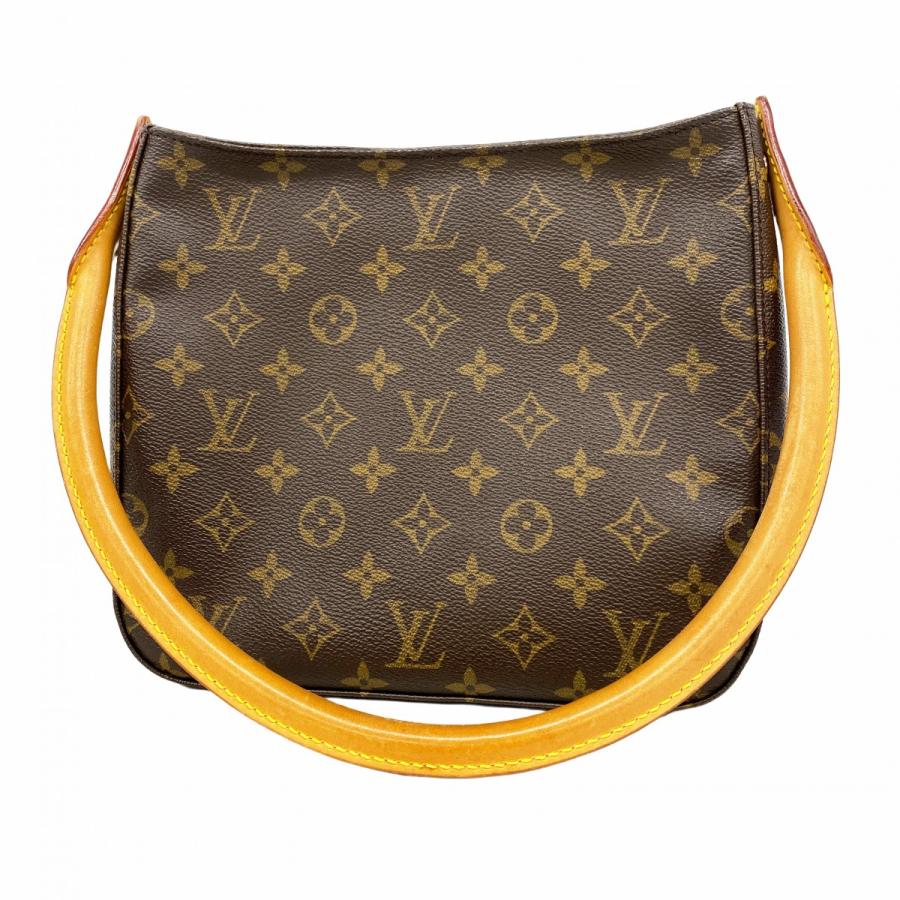 【6dc2904-h】ルイヴィトン ショルダーバッグ モノグラム ルーピングMM M51146 ブラウン【中古】レディース LOUIS VUITTON（ルイ・ヴィトン） 【6dc2904-h】ルイヴィトン
