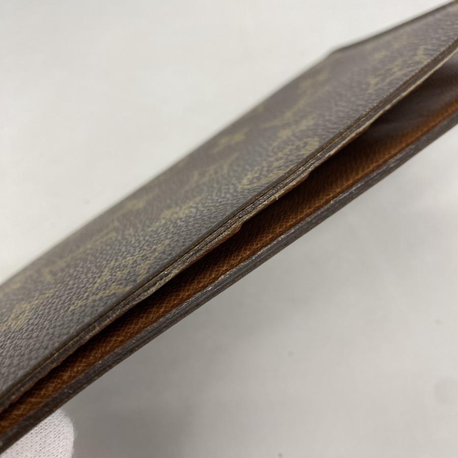 【6dc2974】ルイヴィトン 札入れ モノグラム ポルトシェキエカルトクレディ M62225 ブラウン【中古】メンズ レディース ユニセックス LOUIS VUITTON（ルイ・ヴィトン） 【6dc2974】ルイヴィトン 札入れ
