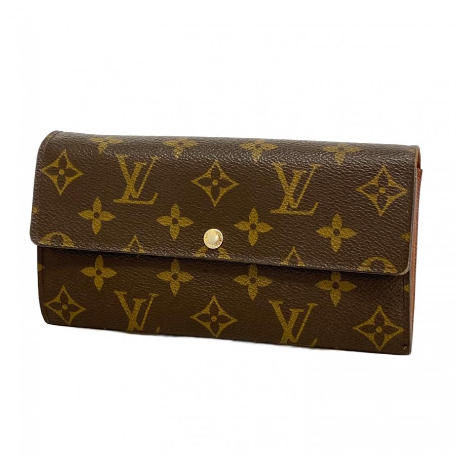 【6dc3186】ルイヴィトン 長財布 モノグラム ポルトフォイユサラ M61734 ブラウン【中古】レディース LOUIS VUITTON（ルイ・ヴィトン） 【6dc3186】ルイヴィトン 長財布