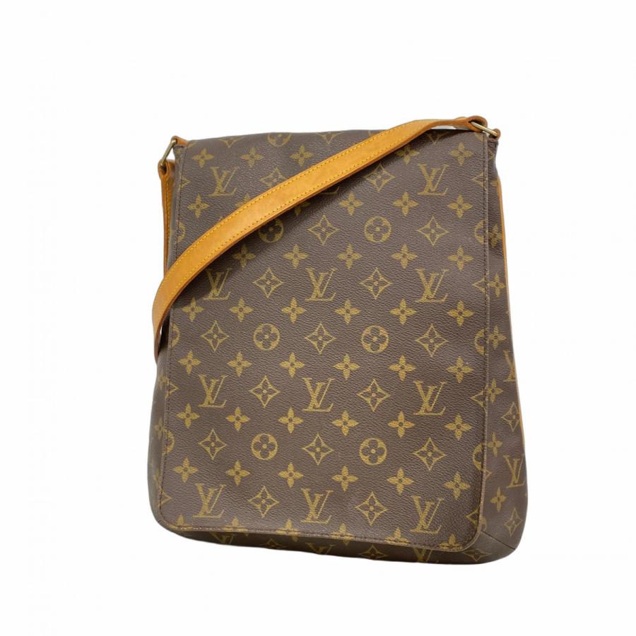 【6dc3229】ルイヴィトン ショルダーバッグ モノグラム ミュゼット M51256 ブラウン【中古】レディース LOUIS VUITTON（ルイ・ヴィトン） 【6dc3229】ルイヴィトン ショルダー