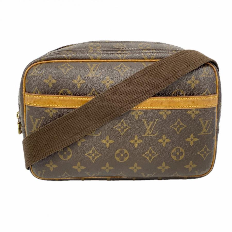 【6dc3267】ルイヴィトン ショルダーバッグ モノグラム リポーターPM M45254 ブラウン【中古】レディース LOUIS VUITTON（ルイ・ヴィトン） 【6dc3267】ルイヴィトン ショルダー