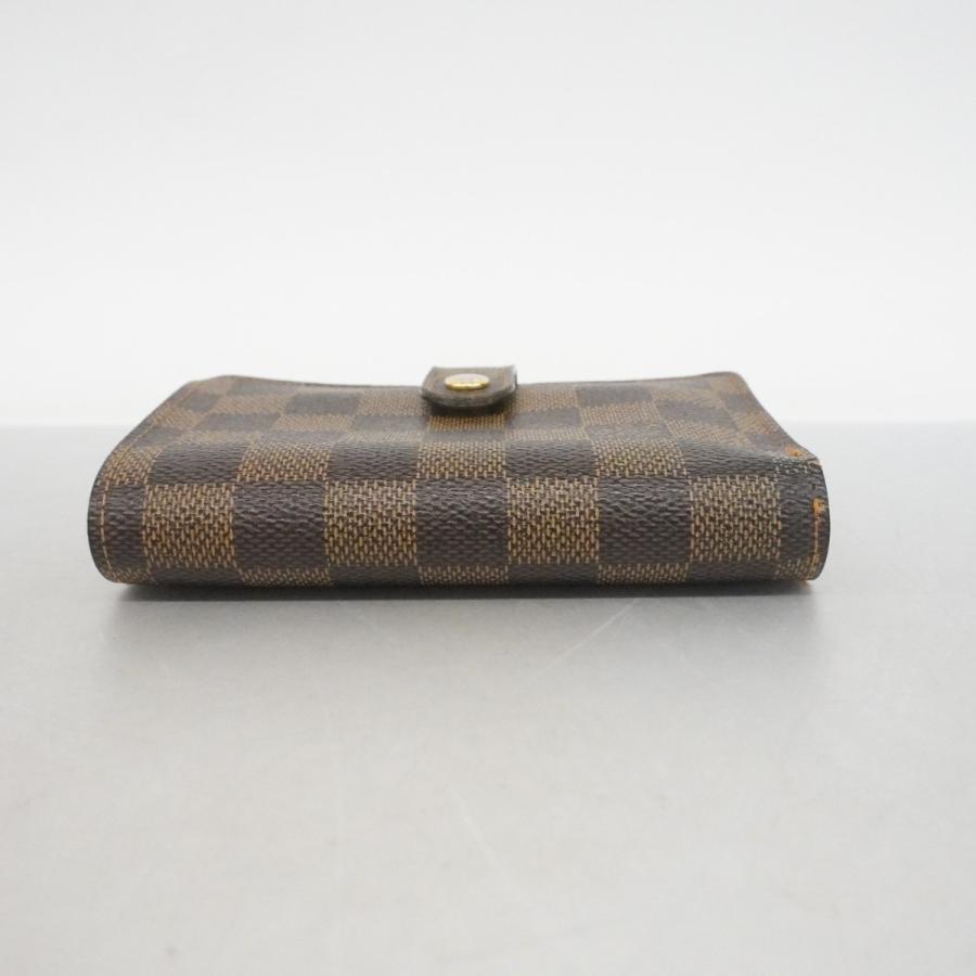 【6dc3295】ルイヴィトン 財布 ダミエ ポルトフォイユヴィエノワ N61674 エベヌ【中古】レディース LOUIS VUITTON（ルイ・ヴィトン） 【6dc3295】ルイヴィトン 財布
