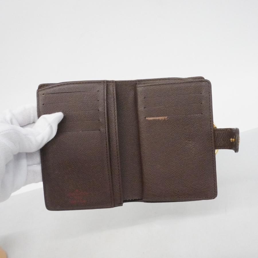 【6dc3295】ルイヴィトン 財布 ダミエ ポルトフォイユヴィエノワ N61674 エベヌ【中古】レディース LOUIS VUITTON（ルイ・ヴィトン） 【6dc3295】ルイヴィトン 財布