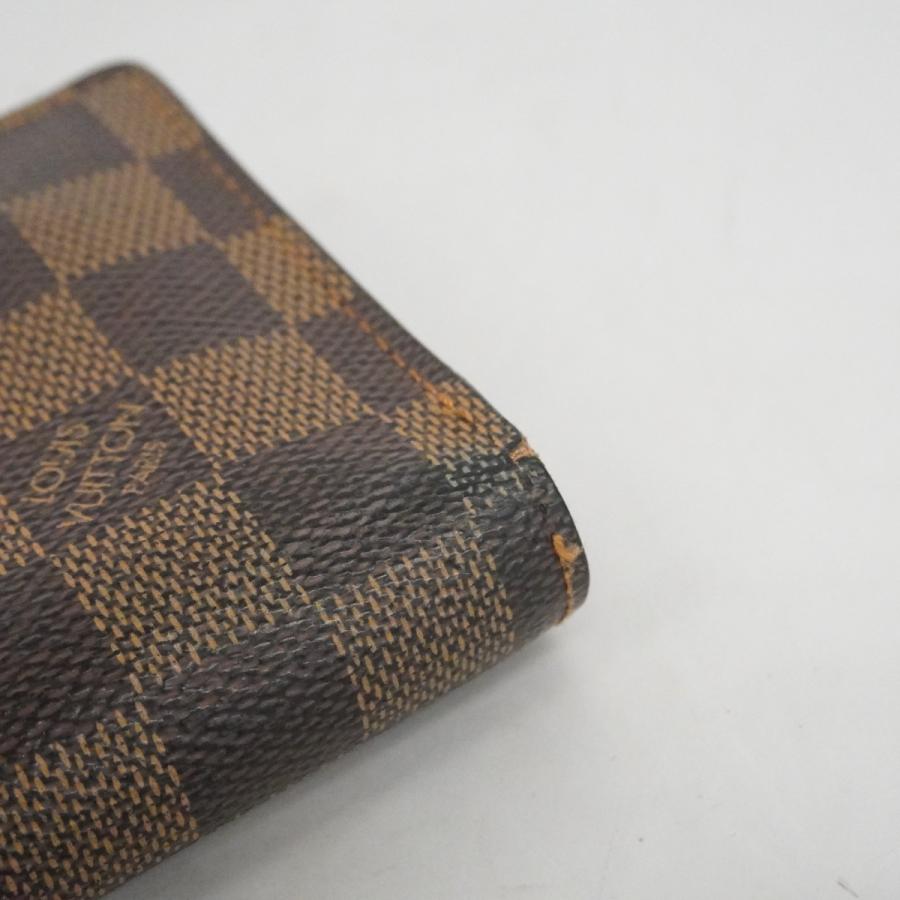 【6dc3295】ルイヴィトン 財布 ダミエ ポルトフォイユヴィエノワ N61674 エベヌ【中古】レディース LOUIS VUITTON（ルイ・ヴィトン） 【6dc3295】ルイヴィトン 財布
