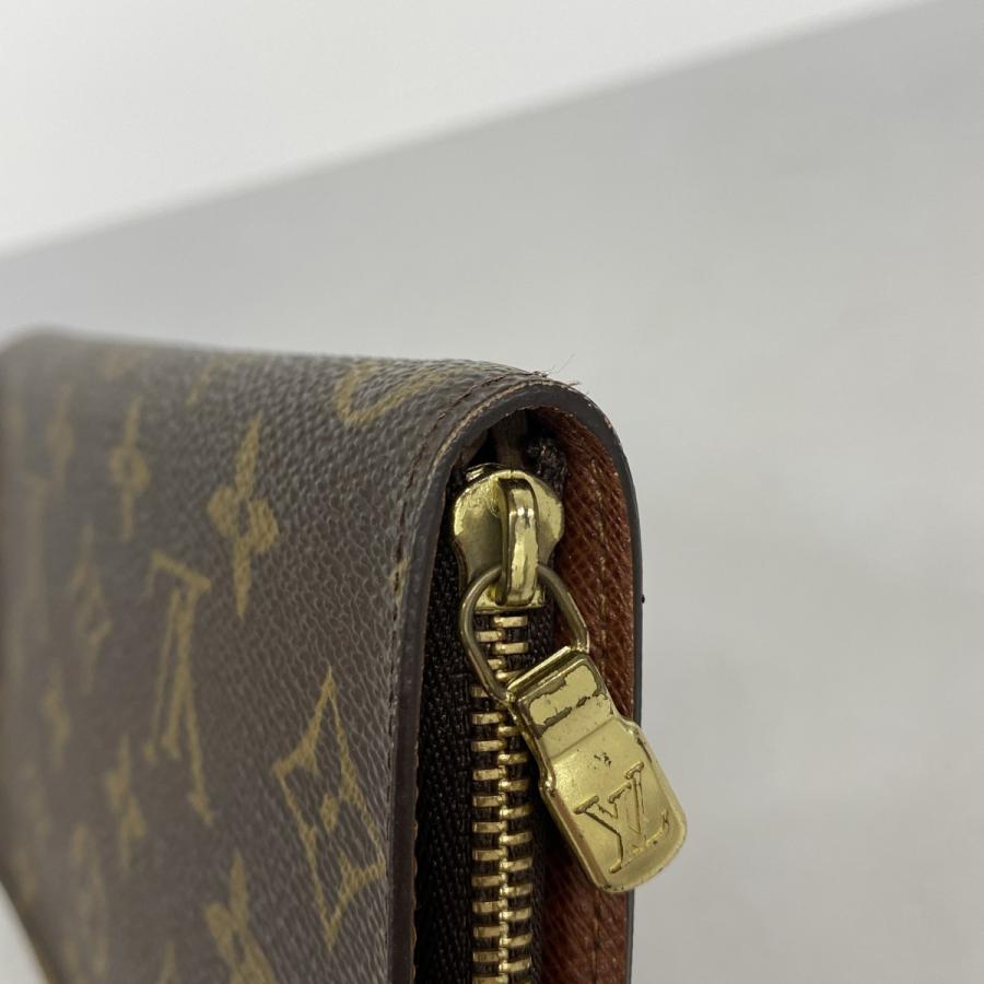 【6dc3474】ルイヴィトン 長財布 モノグラム ポルトモネジップ M61727 ブラウン【中古】メンズ レディース ユニセックス LOUIS VUITTON（ルイ・ヴィトン） 【6dc3474】ルイヴィトン 長財布