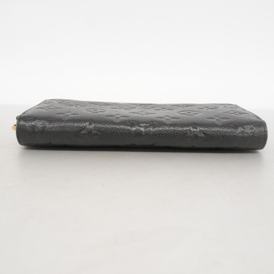 【6dc3490-k】ルイヴィトン 長財布 モノグラム・アンプラント ジッピーウォレット M61864 ノワール【中古】レディース LOUIS VUITTON（ルイ・ヴィトン） 【6dc3490-k】ルイヴィトン 長財布