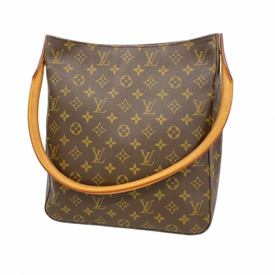 【6dc3520-h】ルイヴィトン ショルダーバッグ モノグラム ルーピングGM M51145 ブラウン【中古】レディース LOUIS VUITTON（ルイ・ヴィトン） ☆最終価格 【6dc3520-h】ルイ