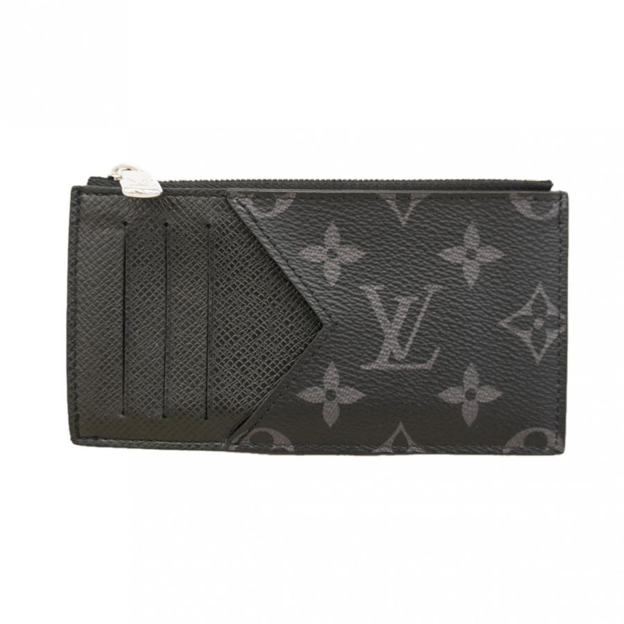 ★最終価格【6dc3791】ルイヴィトン ケース タイガラマ カードホルダー M30271 ブラック グレー【中古】メンズ LOUIS VUITTON（ルイ・ヴィトン） 【6dc3791】ルイヴィトン コイン