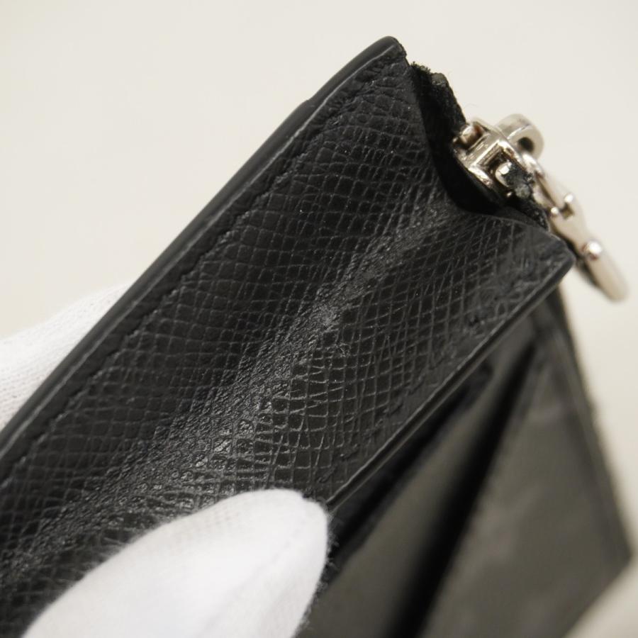 ★最終価格【6dc3791】ルイヴィトン ケース タイガラマ カードホルダー M30271 ブラック グレー【中古】メンズ LOUIS VUITTON（ルイ・ヴィトン） 【6dc3791】ルイヴィトン コイン