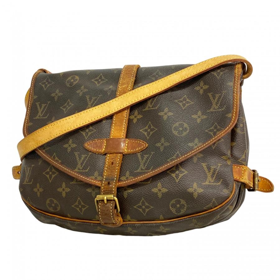 【6dc3850】ルイヴィトン ショルダーバッグ モノグラム ソミュール30 M42256 ブラウン【中古】レディース LOUIS VUITTON（ルイ・ヴィトン） 【6dc3850】ルイヴィトン ショルダー