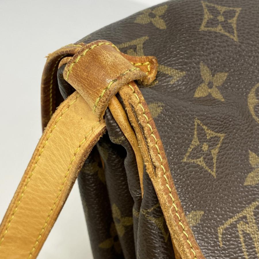 【6dc3850】ルイヴィトン ショルダーバッグ モノグラム ソミュール30 M42256 ブラウン【中古】レディース LOUIS VUITTON（ルイ・ヴィトン） 【6dc3850】ルイヴィトン ショルダー