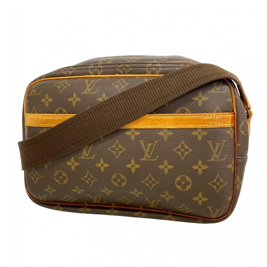 【6dc3938】ルイヴィトン ショルダーバッグ モノグラム リポーターPM M45254 ブラウン【中古】レディース LOUIS VUITTON（ルイ・ヴィトン） 【6dc3938】ルイヴィトン ショルダー
