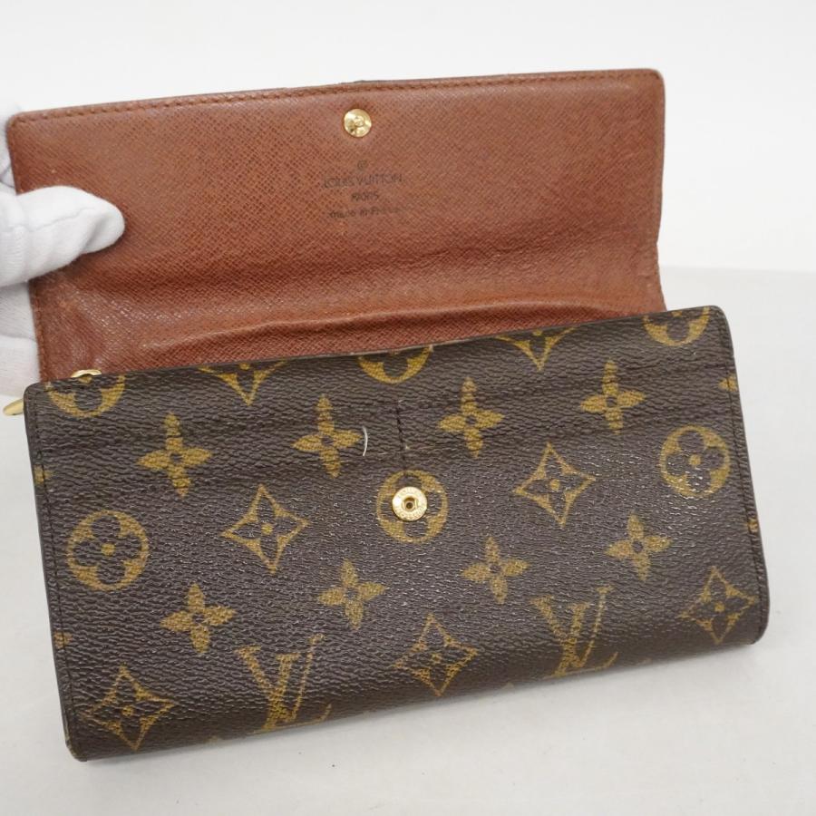 【6dd4023】ルイヴィトン 長財布 モノグラム ポルトフォイユサラ M61734 ブラウン【中古】レディース LOUIS VUITTON（ルイ・ヴィトン） 【6dd4023】ルイヴィトン 長財布