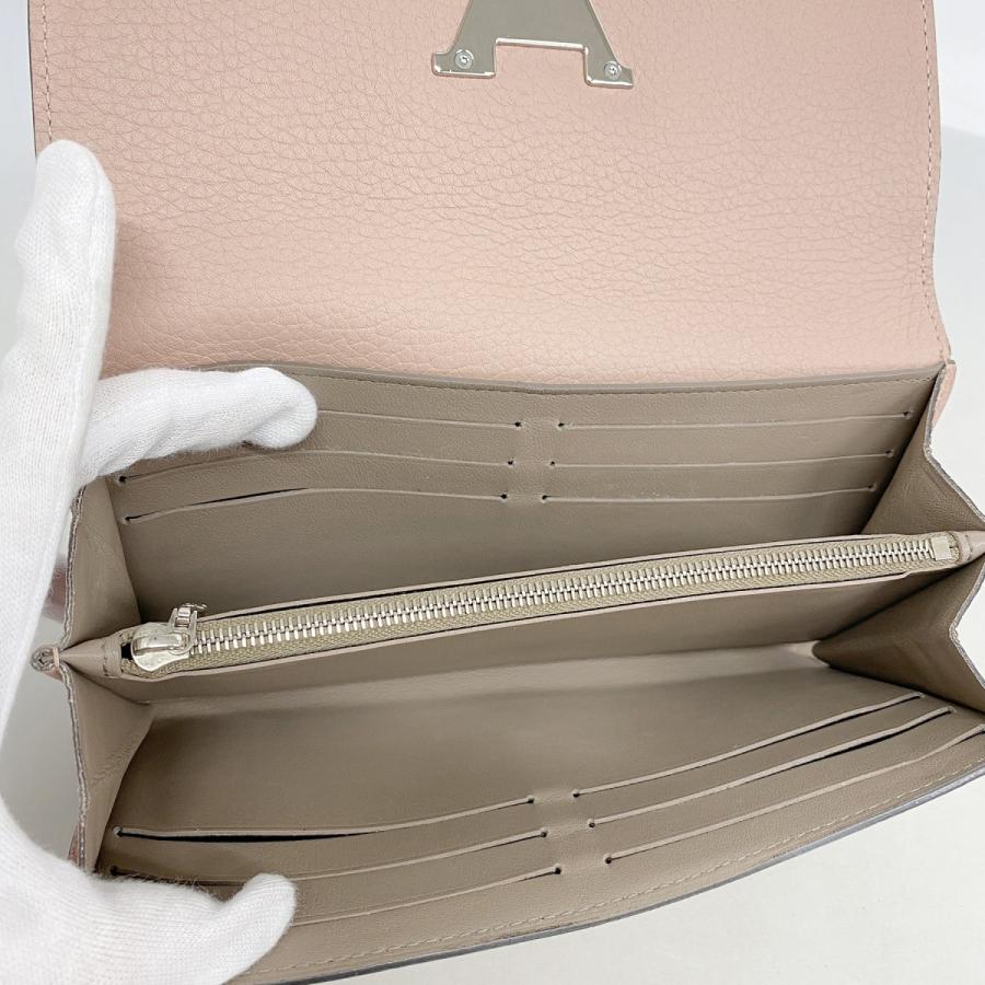 【6dd4063】ルイヴィトン 長財布 トリヨン ポルトフォイユカプシーヌ M61250 マグノリア【中古】レディース LOUIS VUITTON（ルイ・ヴィトン） 【6dd4063】ルイヴィトン 長財布