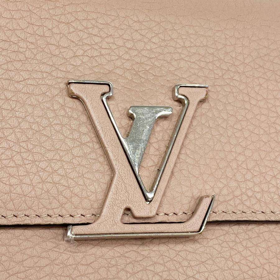 【6dd4063】ルイヴィトン 長財布 トリヨン ポルトフォイユカプシーヌ M61250 マグノリア【中古】レディース LOUIS VUITTON（ルイ・ヴィトン） 【6dd4063】ルイヴィトン 長財布